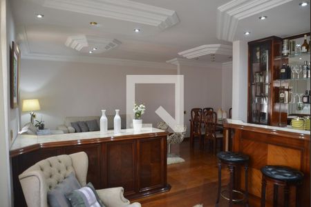 Sala de apartamento à venda com 3 quartos, 170m² em Jardim, Santo André