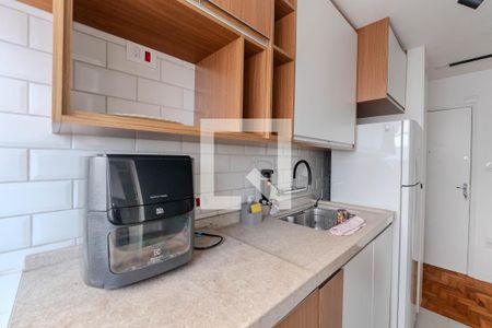Cozinha  de kitnet/studio à venda com 1 quarto, 39m² em Jardim Paulista, São Paulo