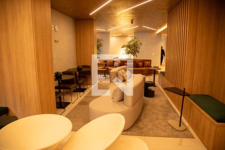 Área comum de kitnet/studio para alugar com 1 quarto, 32m² em Jardim das Acacias, São Paulo