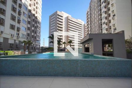 Área comum - Piscina de apartamento à venda com 2 quartos, 64m² em São Sebastião, Porto Alegre