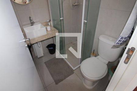 Banheiro de kitnet/studio para alugar com 1 quarto, 25m² em Jardim Sao Paulo(zona Norte), São Paulo