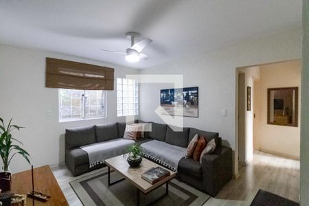 Sala  de apartamento à venda com 3 quartos, 120m² em Santa Branca, Belo Horizonte