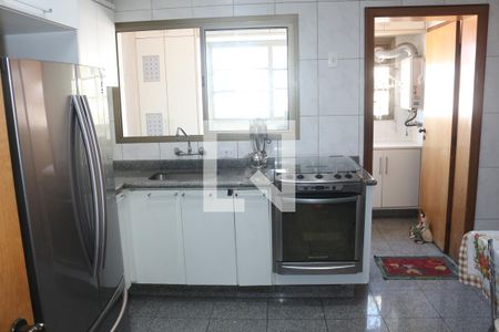 Cozinha de apartamento à venda com 4 quartos, 160m² em Santa Paula, São Caetano do Sul