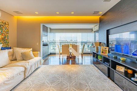 Sala de apartamento à venda com 2 quartos, 88m² em Várzea da Barra Funda, São Paulo