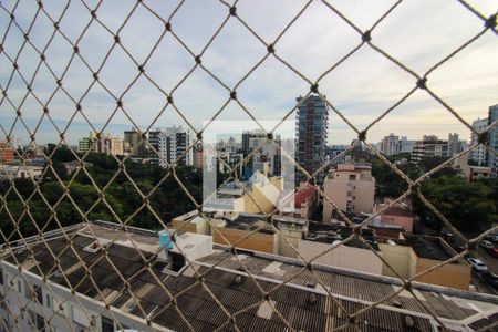 Vista da Sala de apartamento à venda com 3 quartos, 100m² em Menino Deus, Porto Alegre