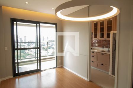 Sala de apartamento para alugar com 1 quarto, 38m² em Brooklin, São Paulo