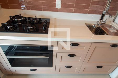 Cozinha de apartamento para alugar com 1 quarto, 38m² em Brooklin, São Paulo