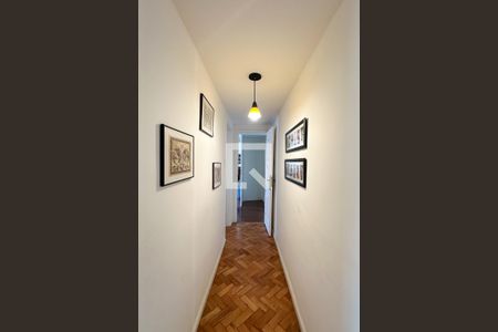 Corredor de apartamento à venda com 2 quartos, 110m² em Gávea, Rio de Janeiro