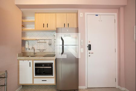 Cozinha de apartamento à venda com 1 quarto, 37m² em Consolação, São Paulo