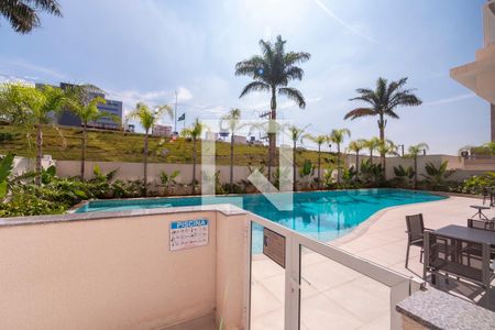 Área comum - Piscina de kitnet/studio para alugar com 1 quarto, 45m² em Bethaville I, Barueri