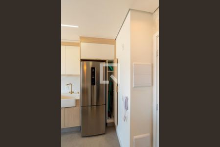 Sala_Cozinha - Conjugada de kitnet/studio para alugar com 1 quarto, 45m² em Bethaville I, Barueri