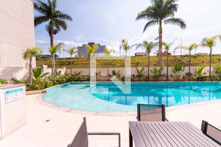 Área comum - Piscina de kitnet/studio para alugar com 1 quarto, 45m² em Bethaville I, Barueri