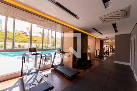 Área comum - Academia de kitnet/studio à venda com 1 quarto, 45m² em Bethaville I, Barueri