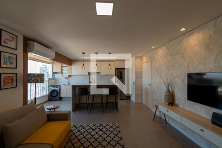 Sala_Cozinha - Conjugada de kitnet/studio para alugar com 1 quarto, 45m² em Bethaville I, Barueri