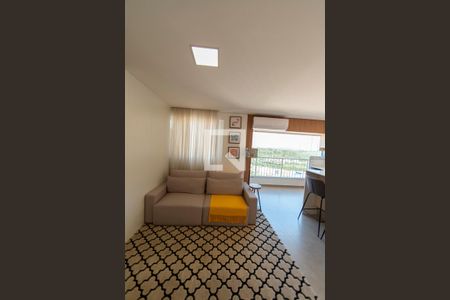 Sala_Cozinha - Conjugada de kitnet/studio para alugar com 1 quarto, 45m² em Bethaville I, Barueri