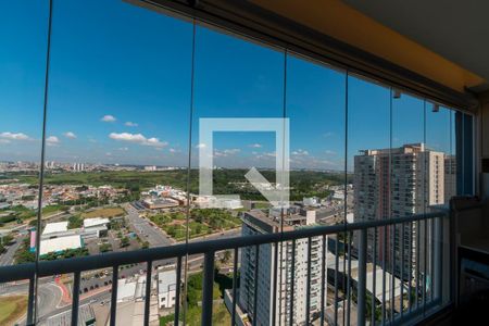 Varanda de kitnet/studio para alugar com 1 quarto, 45m² em Bethaville I, Barueri