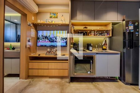 Cozinha de kitnet/studio à venda com 1 quarto, 22m² em Vila Mariana, São Paulo