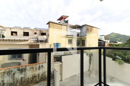 Varanda da Sala de apartamento à venda com 2 quartos, 42m² em Encantado, Rio de Janeiro