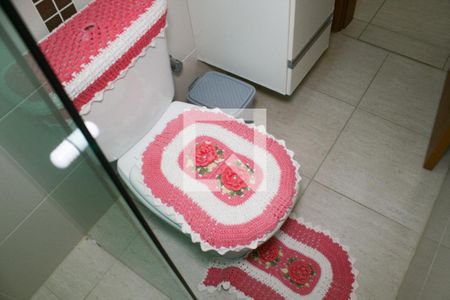 Banheiro Social de apartamento para alugar com 2 quartos, 73m² em Aviação, Praia Grande