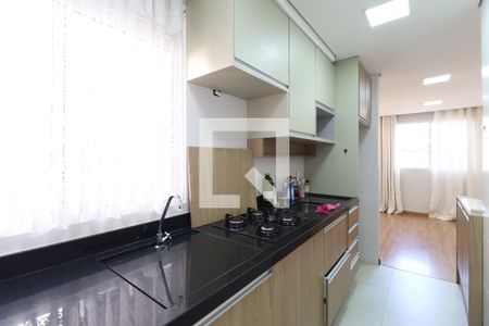 Cozinha de apartamento para alugar com 2 quartos, 41m² em Vila Santos, São Paulo