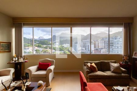 Sala de apartamento à venda com 4 quartos, 160m² em Leblon, Rio de Janeiro