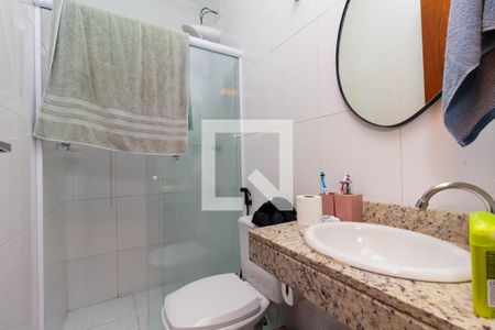 Banheiro da Suíte de casa de condomínio à venda com 3 quartos, 132m² em Vila Matilde, São Paulo