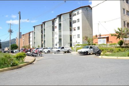 Fachada do bloco de apartamento para alugar com 2 quartos, 42m² em Jardim Vitória, Belo Horizonte