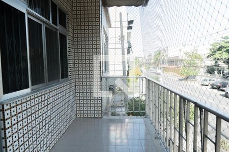 Varanda da Sala de apartamento à venda com 3 quartos, 56m² em Irajá, Rio de Janeiro