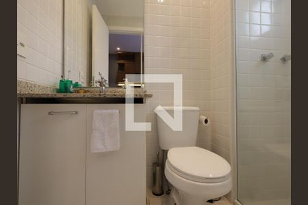 Banheiro da Suíte 1 de apartamento à venda com 3 quartos, 138m² em Vila Andrade, São Paulo