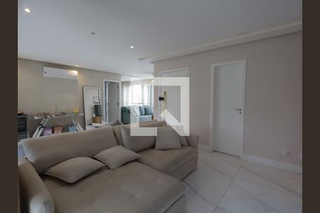 Sala de TV de apartamento à venda com 3 quartos, 138m² em Vila Andrade, São Paulo