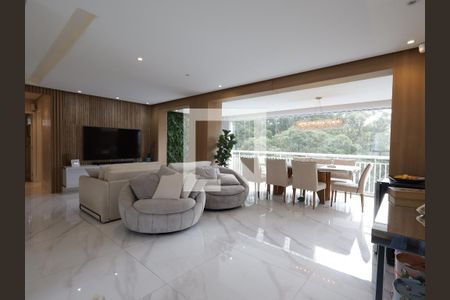 Sala de apartamento à venda com 3 quartos, 138m² em Vila Andrade, São Paulo