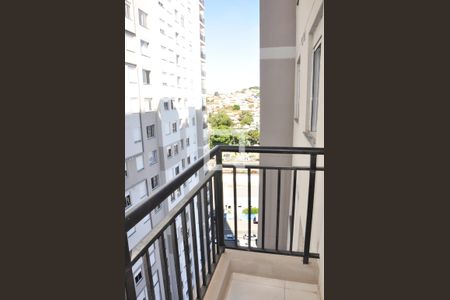 Detalhe - Varanda da Sala de apartamento para alugar com 2 quartos, 39m² em Vila Barreto, São Paulo