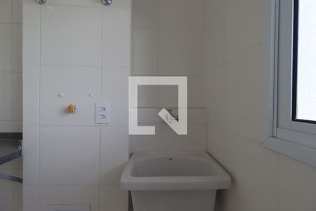 Área de Serviço de apartamento à venda com 2 quartos, 48m² em Utinga, Santo André