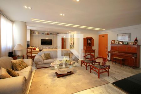 Sala de apartamento à venda com 5 quartos, 200m² em Buritis, Belo Horizonte