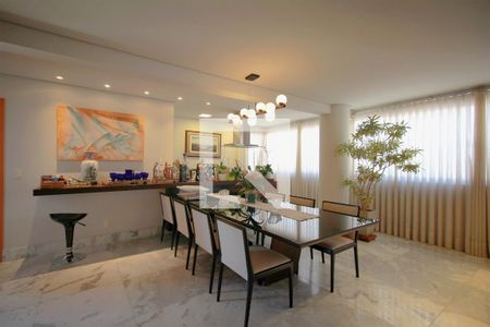 Sala de Jantar de apartamento à venda com 5 quartos, 200m² em Buritis, Belo Horizonte