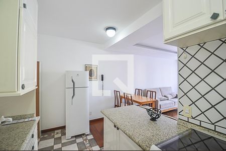 Cozinha de apartamento à venda com 1 quarto, 48m² em Centro, São Bernardo do Campo