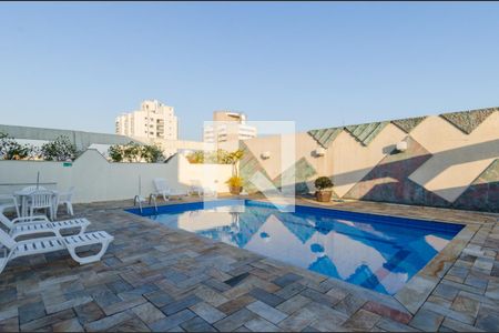 Área comum - Piscina de apartamento à venda com 1 quarto, 48m² em Centro, São Bernardo do Campo