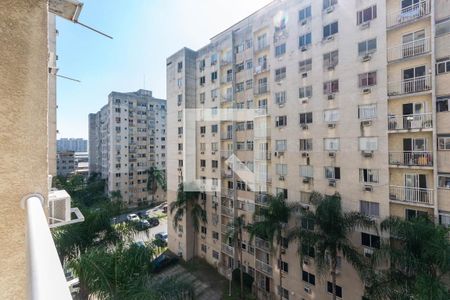 Varanda da Sala de apartamento à venda com 2 quartos, 46m² em São Cristóvão, Rio de Janeiro