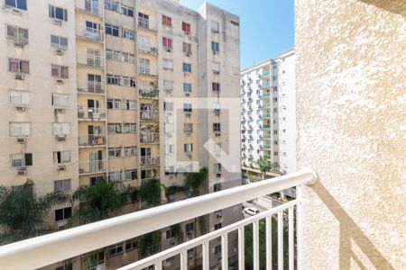 Varanda da Sala de apartamento à venda com 2 quartos, 46m² em São Cristóvão, Rio de Janeiro