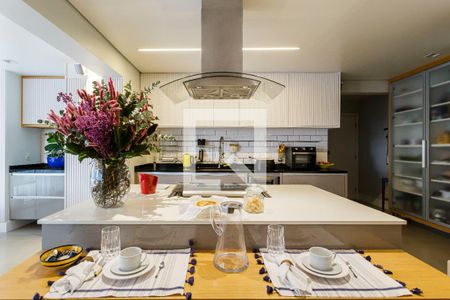 Cozinha de apartamento à venda com 2 quartos, 134m² em Cidade Monções, São Paulo