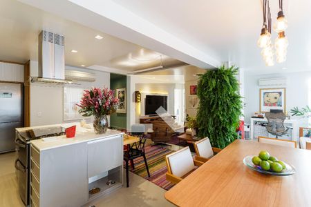 Sala de apartamento à venda com 2 quartos, 134m² em Cidade Monções, São Paulo