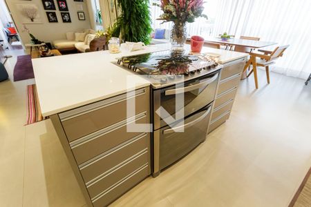 Cozinha de apartamento à venda com 2 quartos, 134m² em Cidade Monções, São Paulo