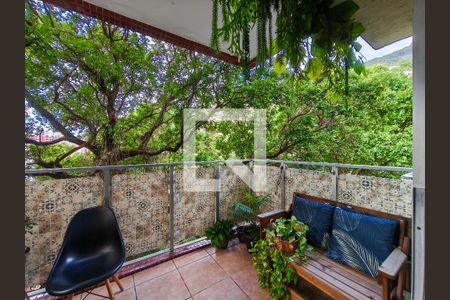 Varanda da Sala de apartamento à venda com 3 quartos, 110m² em Tijuca, Rio de Janeiro