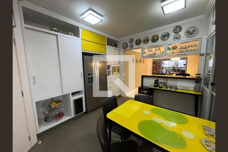 Cozinha de apartamento à venda com 3 quartos, 156m² em Santa Paula, São Caetano do Sul