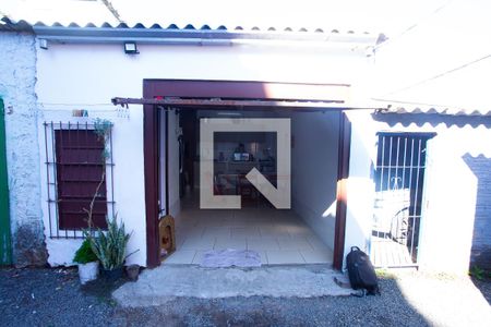 Entrada da garagem de apartamento à venda com 2 quartos, 46m² em Guajuviras, Canoas