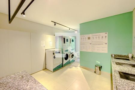 Área comum de kitnet/studio para alugar com 1 quarto, 20m² em Brás, São Paulo