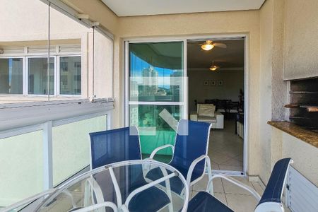 Varanda de apartamento para alugar com 3 quartos, 130m² em Balneario Cidade Atlantica, Guarujá