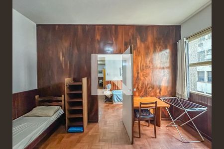 Sala/Quarto de apartamento à venda com 1 quarto, 58m² em Centro, Rio de Janeiro