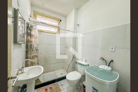 Banheiro Social de apartamento à venda com 1 quarto, 58m² em Centro, Rio de Janeiro