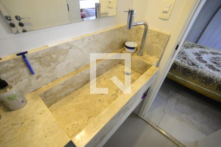 Banheiro da Suíte de apartamento à venda com 1 quarto, 44m² em Vila Mariana, São Paulo